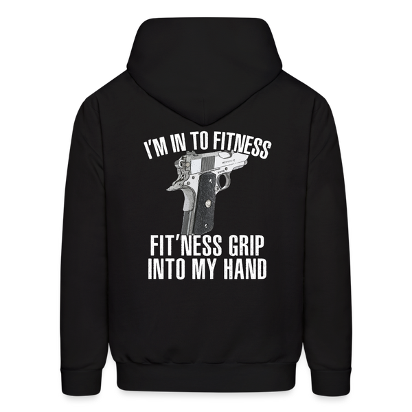 Fitness Grip Hoodie - black