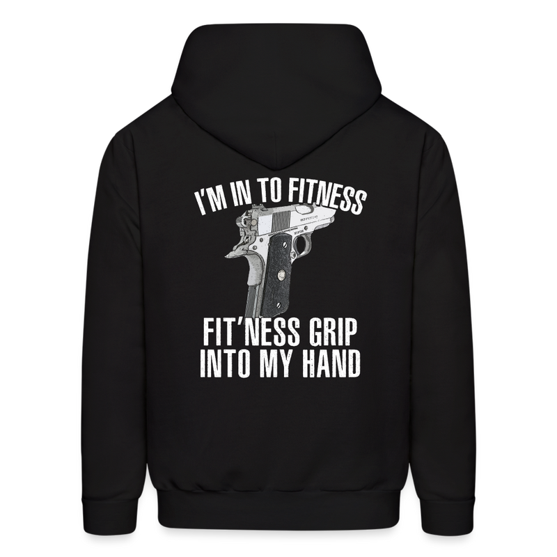 Fitness Grip Hoodie - black