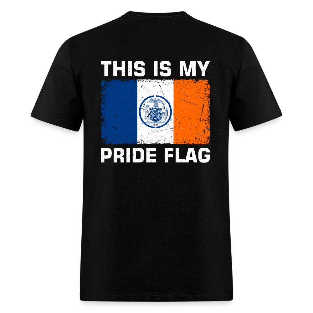 This Is My Pride Flag - New York T-Shirt - black