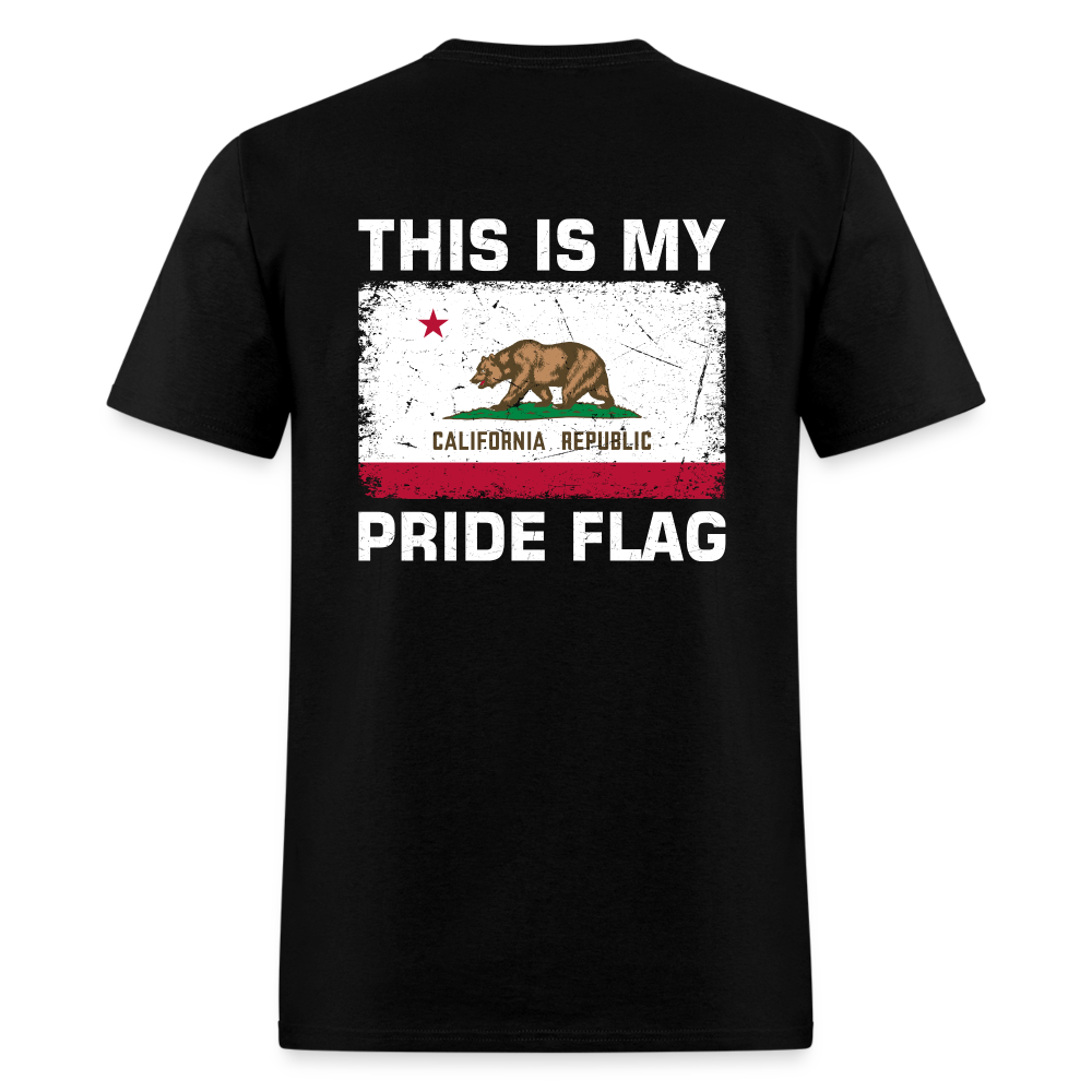 This Is My Pride Flag - California T-Shirt - black