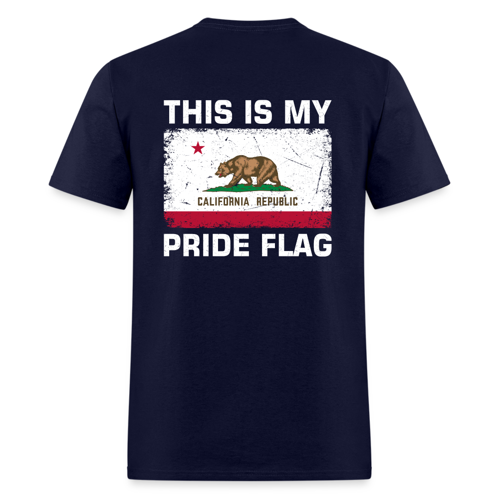 This Is My Pride Flag - California T-Shirt - navy