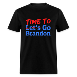 Time To Go Brandon T shirt - black