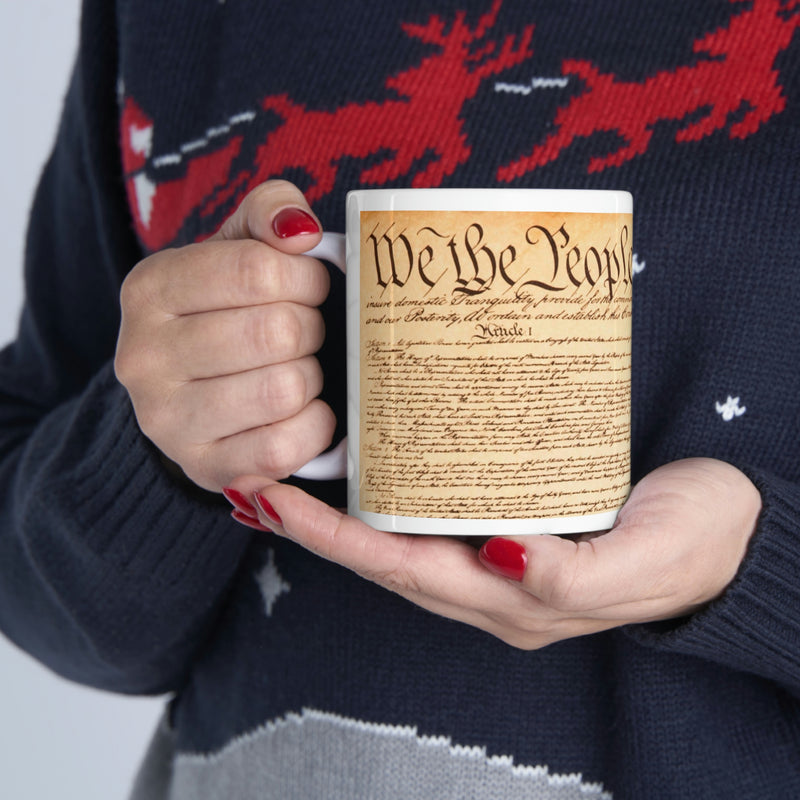 We The People Wrap Around Mug