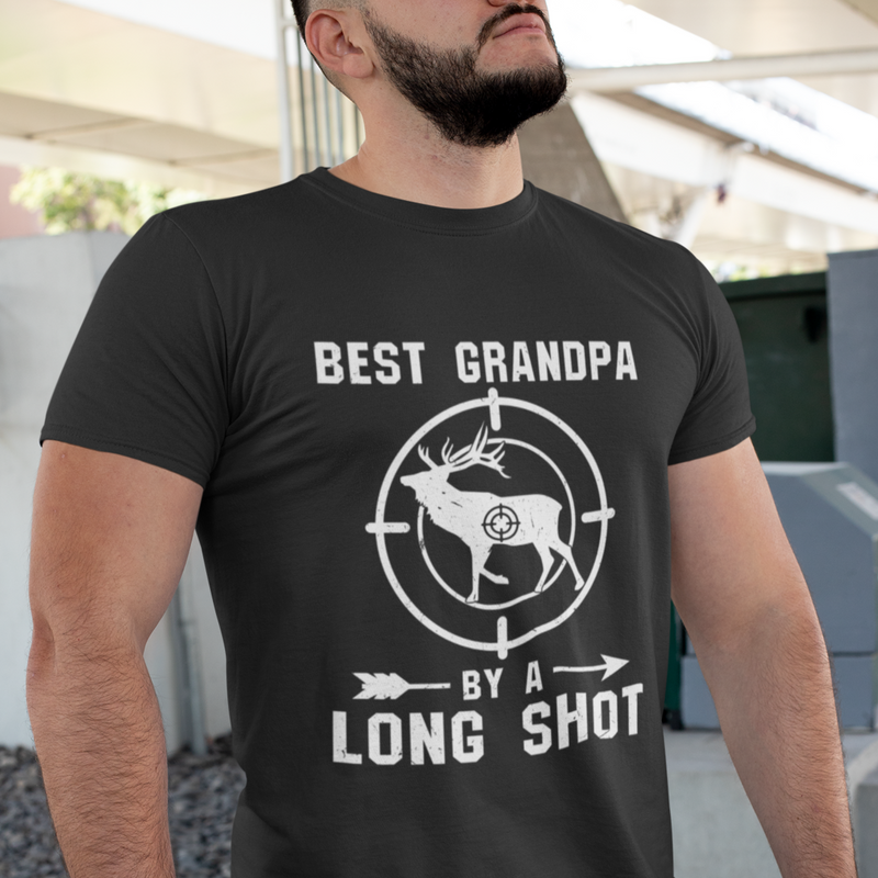 Best Grandpa By A Long Shot T Shirt