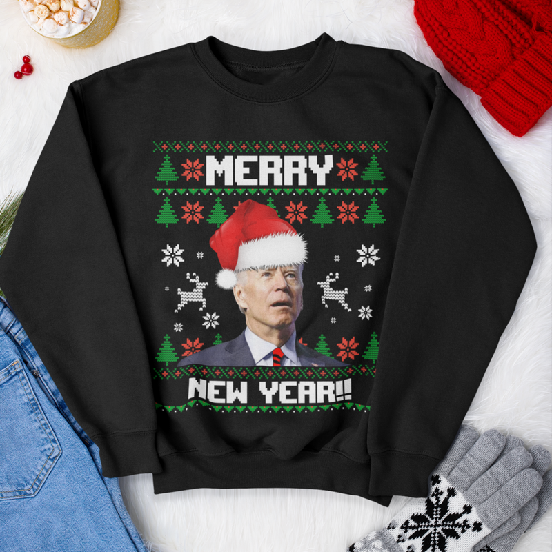 Merry New Year Christmas Sweater (Unisex)