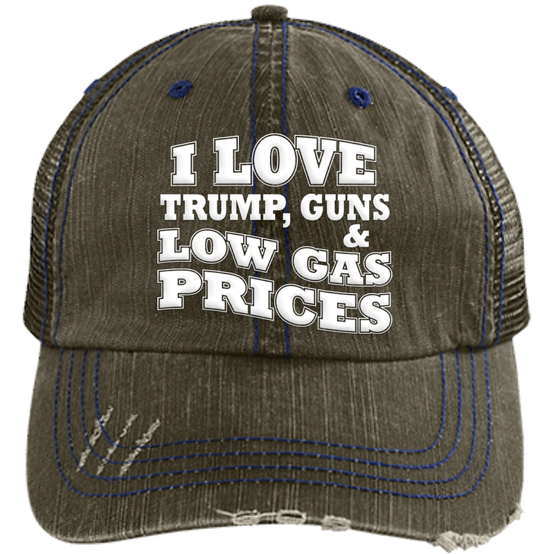 I Love Trump, Guns And Cheap Gas Hat