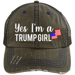 Yes I'm A Trump Girl Hat