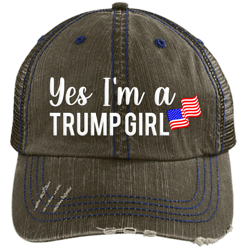 Yes I'm A Trump Girl Hat