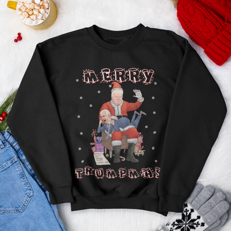 Merry Trumpmas Christmas Sweater (Unisex)