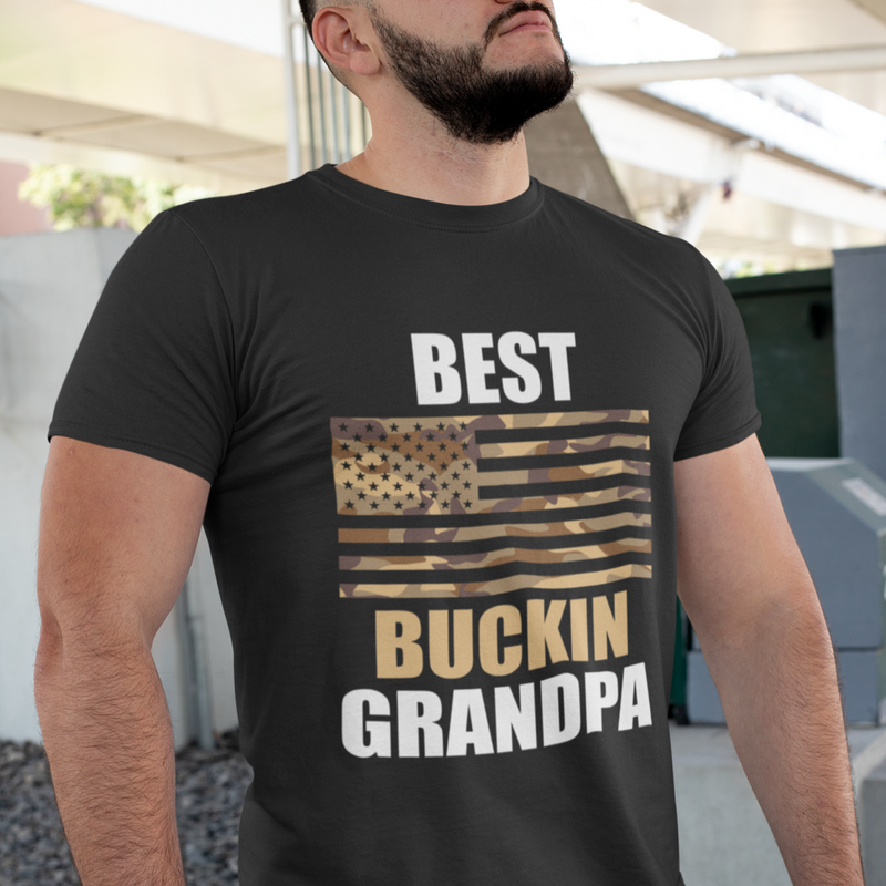 Best Bucking Grandpa T Shirt