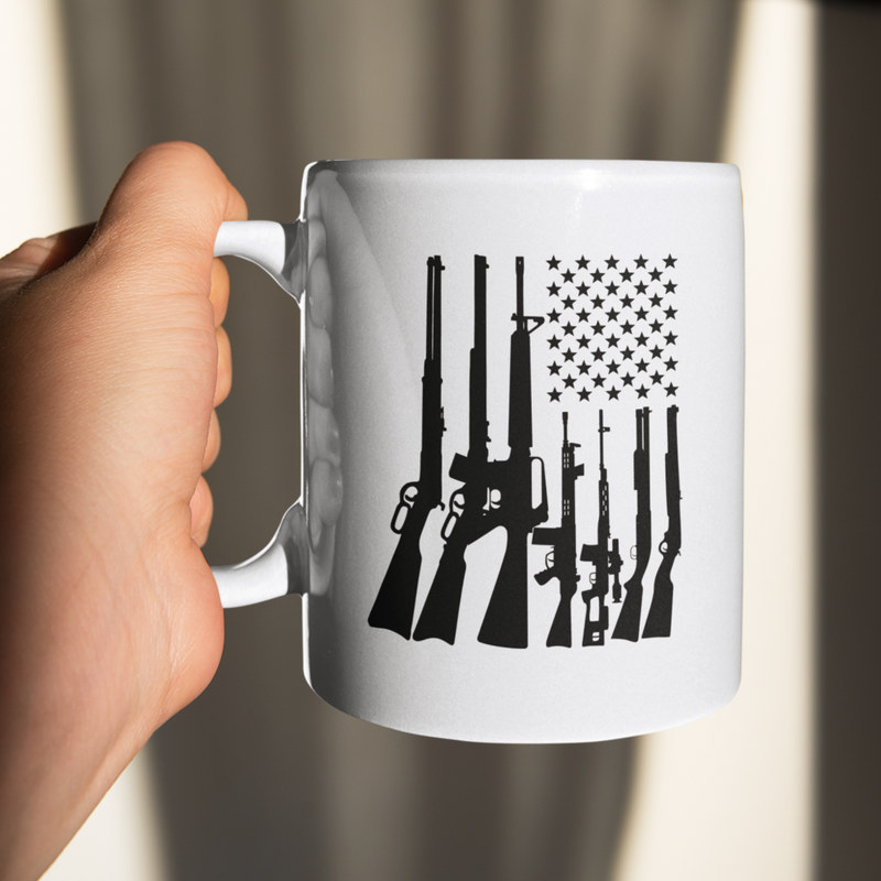 USA Guns Mug