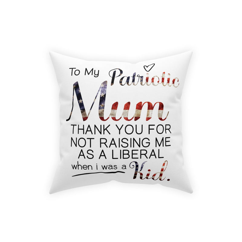 Thank You Mom Pillow