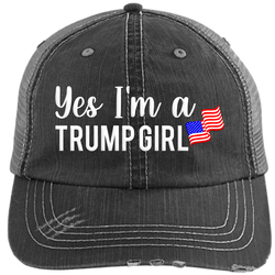 Yes I'm A Trump Girl Hat