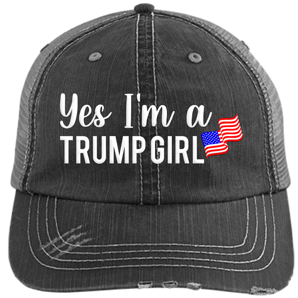 Yes I'm A Trump Girl Hat