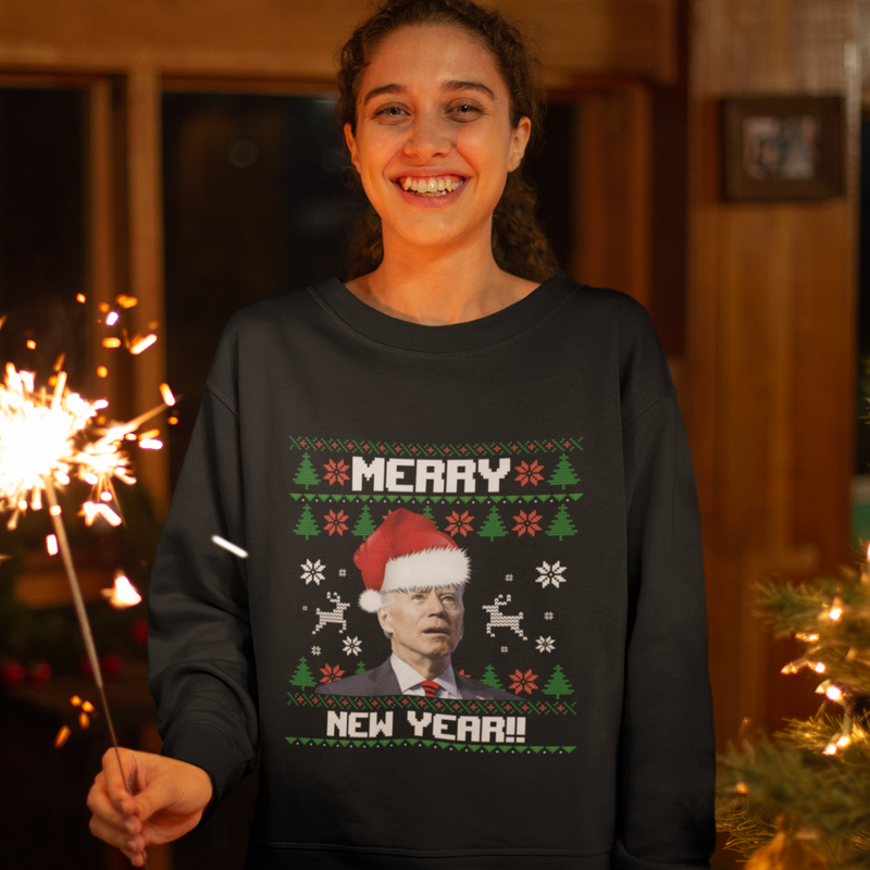 Merry New Year Christmas Sweater (Unisex)