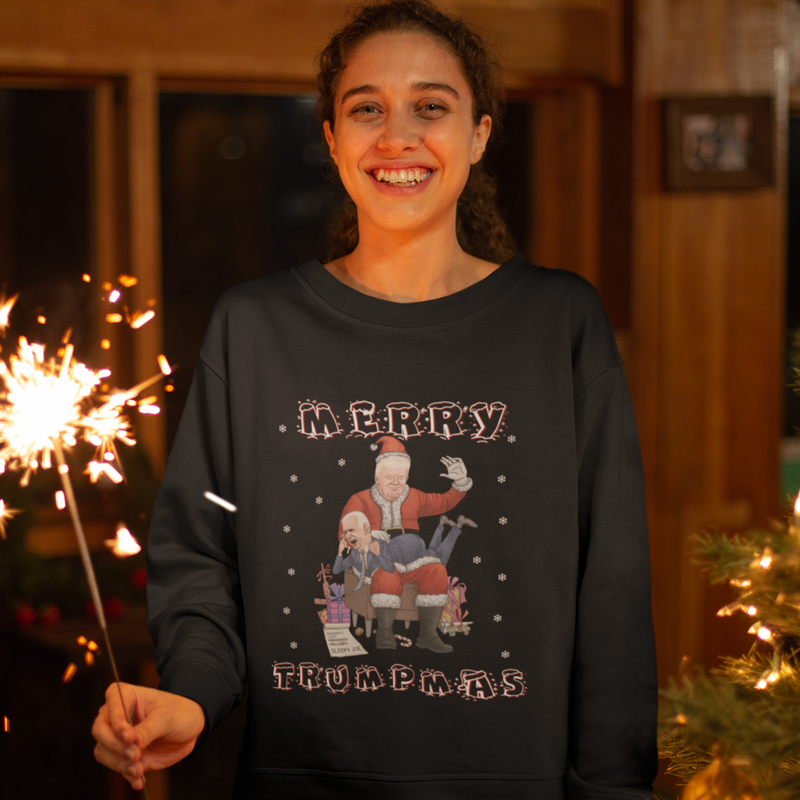 Merry Trumpmas Christmas Sweater (Unisex)
