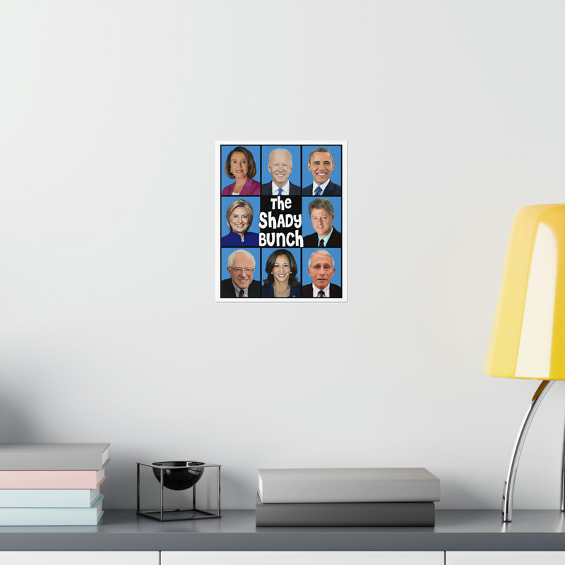 The Shady Bunch Poster