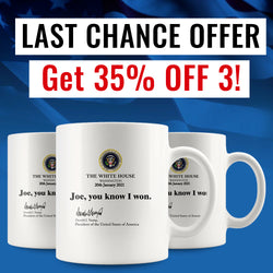 Joe You Know I Won Mug (Bundle Of 3)