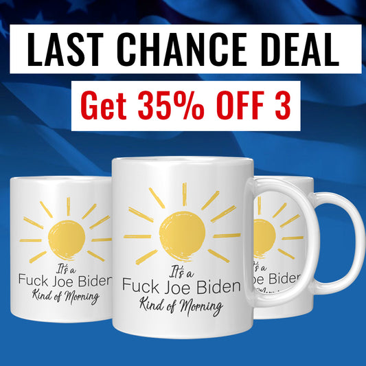 F*ck Joe Biden Mug (3 Mug Bundle)