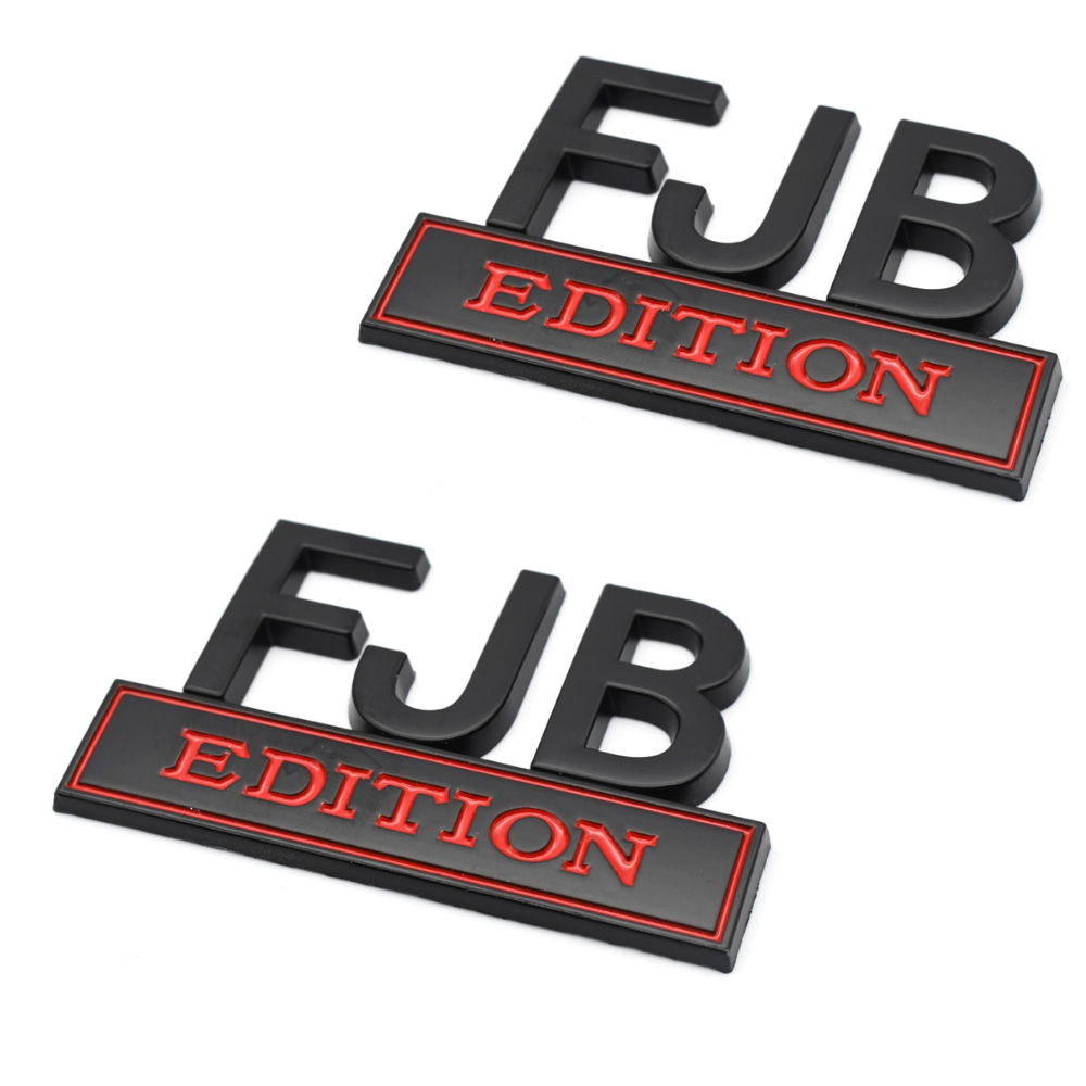 FJB Edition Fender Badge Emblem (Pack Of 2) UnitedPatriot
