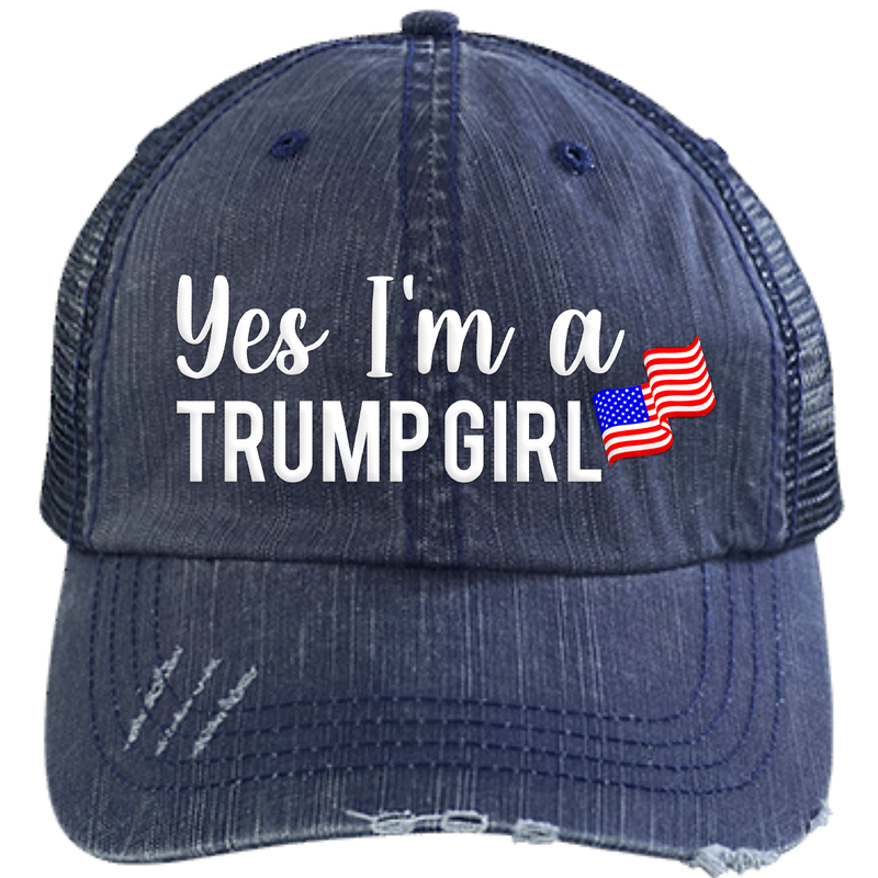 Yes I'm A Trump Girl Hat