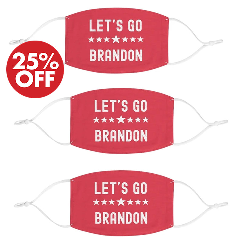 Let's Go Brandon Mask (Bundle of 3)