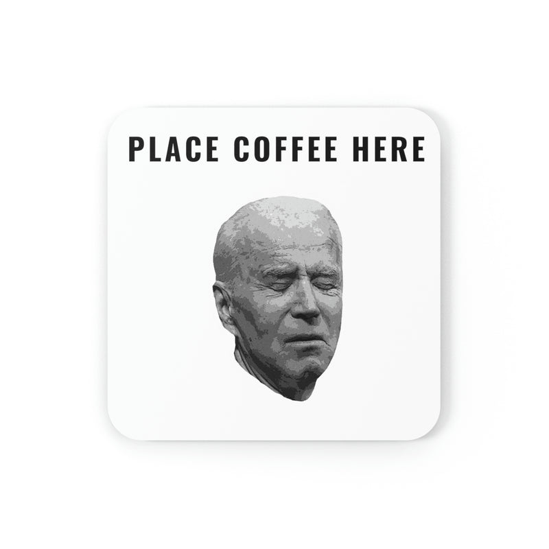 Funny Sleepy Joe Coffee Coaster UnitedPatriot Funny sleepy joe coffee coaster unitedpatriot