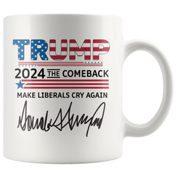 Trump 2024 The Comeback Mug