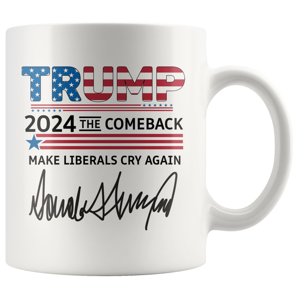 Trump 2024 The Comeback Mug