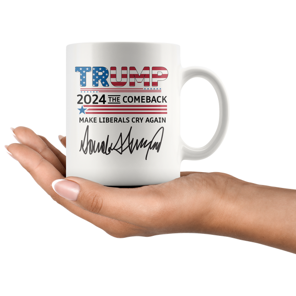 Trump 2024 The Comeback Mug