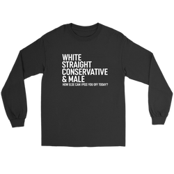 White Straight Conservative & Male