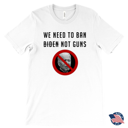 We Need to Ban Biden T Shirt (Mens)