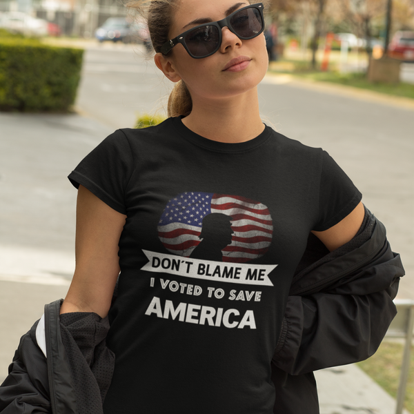 Don't Blame Me Womens T Shirt