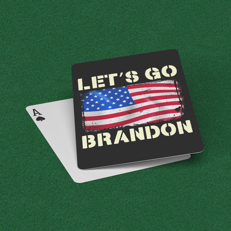 Let's Go Brandon Card Playing Cards