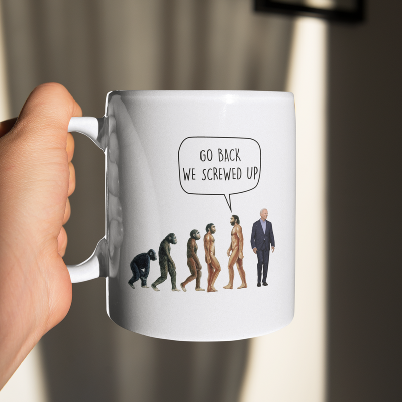 Go Back We Screwed Up Mug