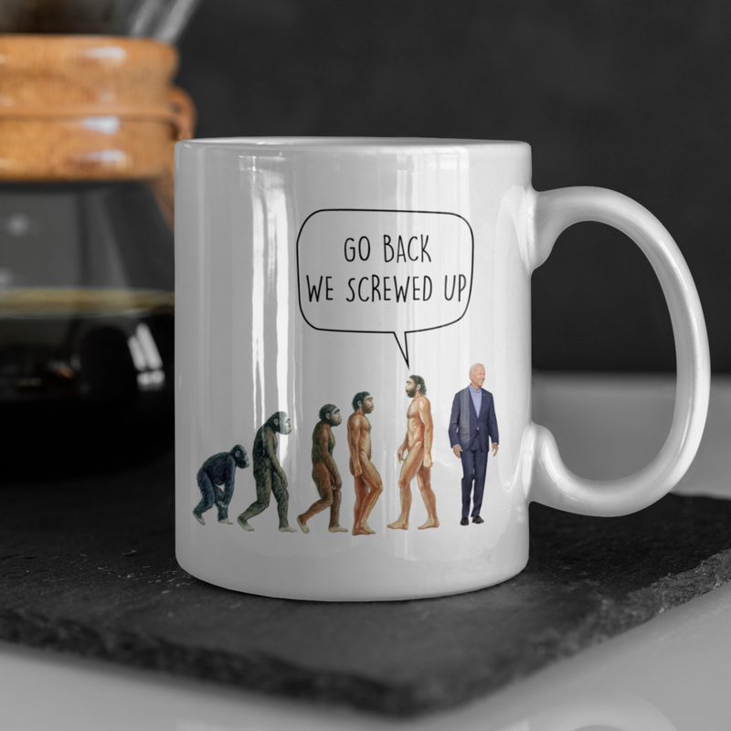 Go Back We Screwed Up Mug