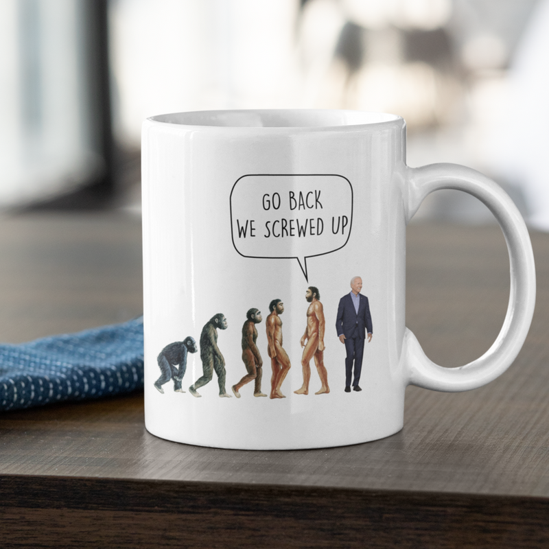 Go Back We Screwed Up Mug
