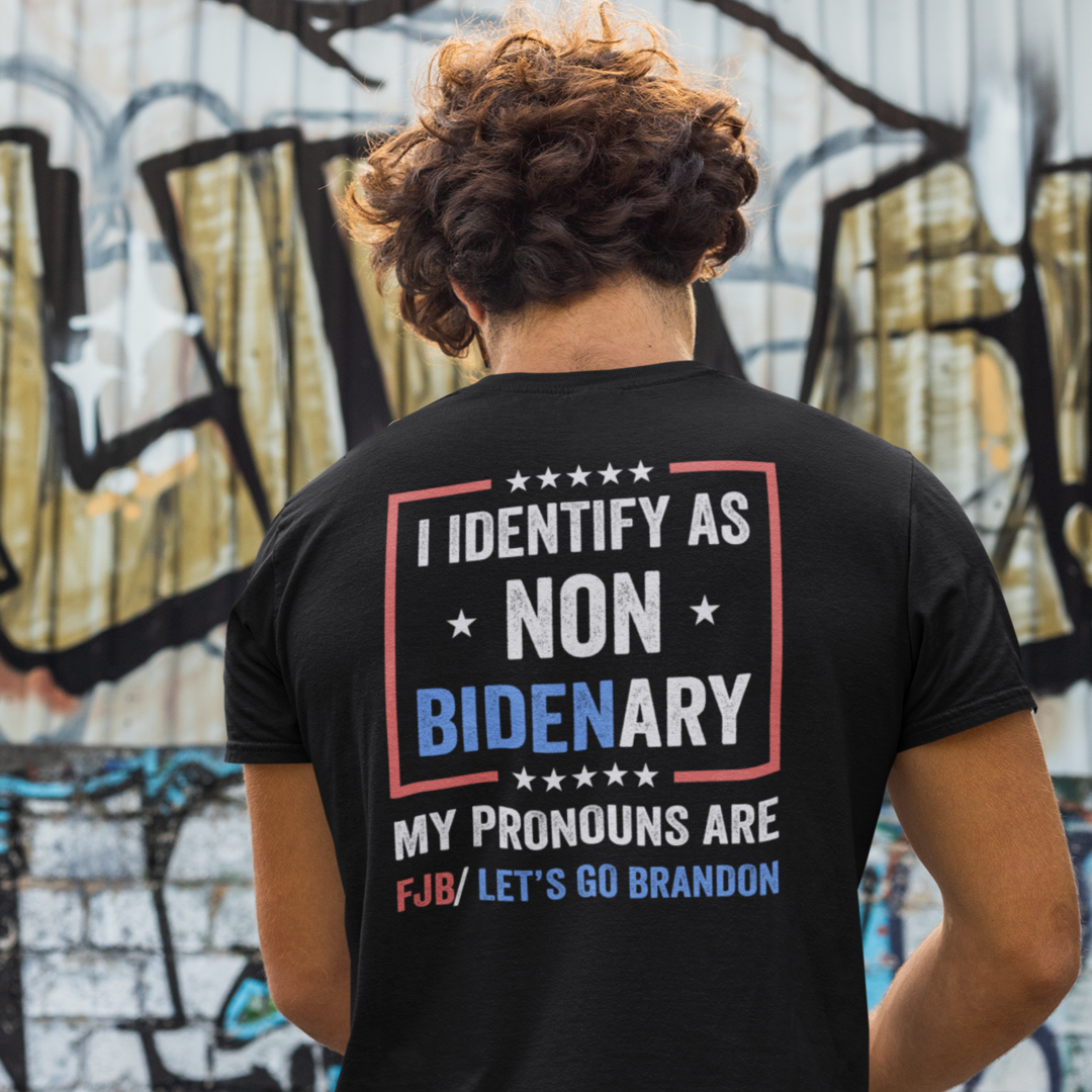 I Identify As Non Bidenary Pronoun T Shirt