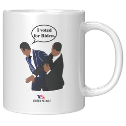 I Voted For Biden Slap Mug