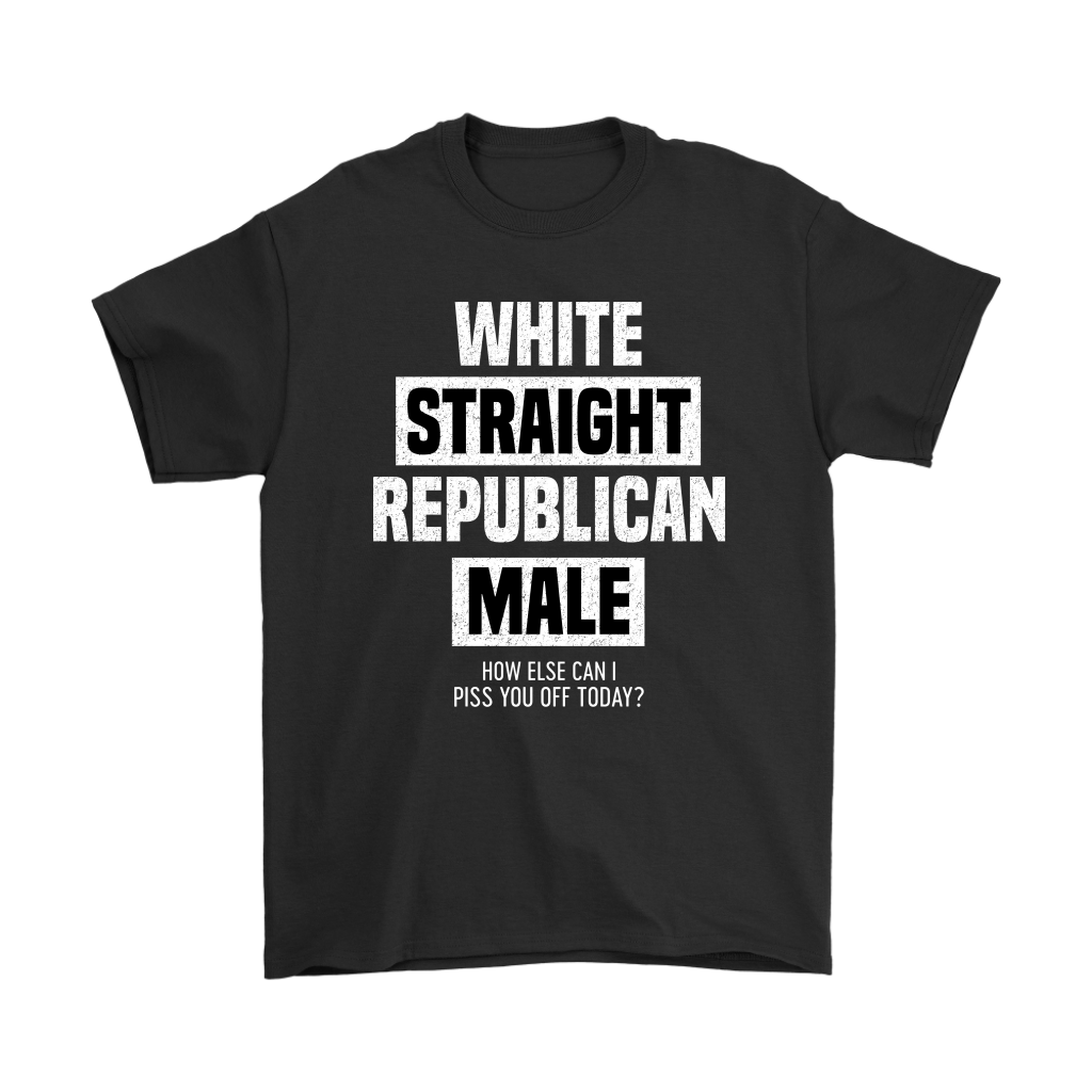 White Straight Republican Male T Shirt