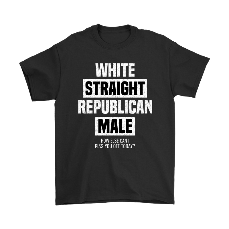White Straight Republican Male T Shirt