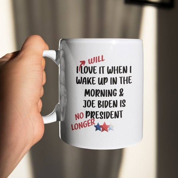 Joe Biden No Longer President Mug