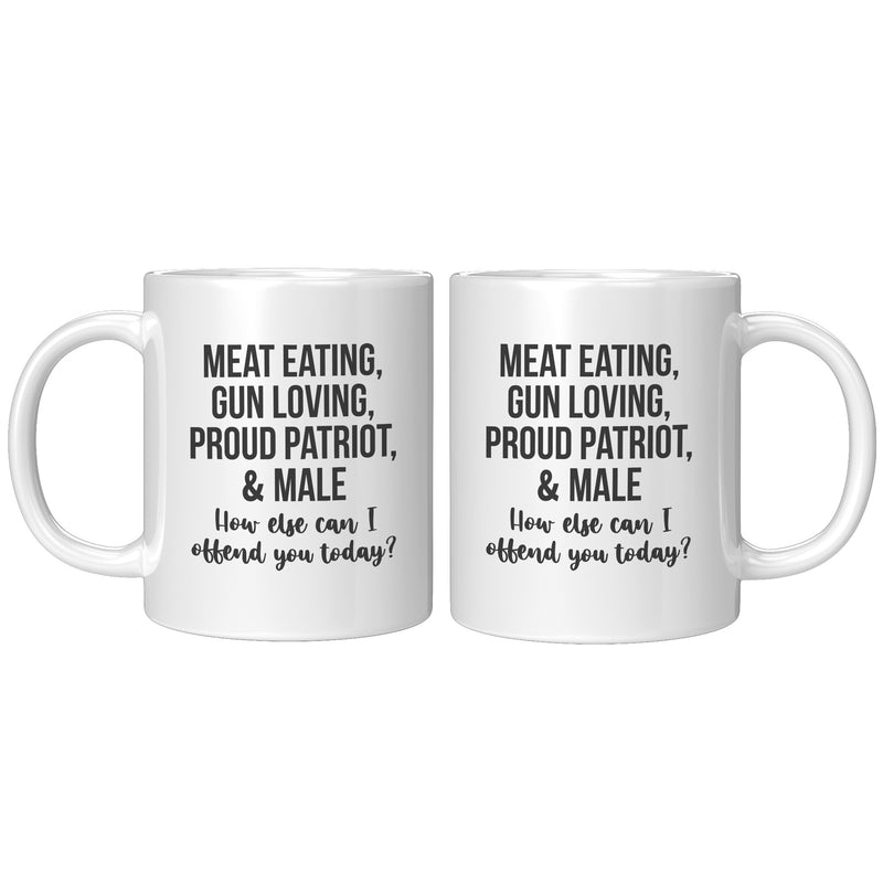 Meat-Eating Gunloving Patriot Mug