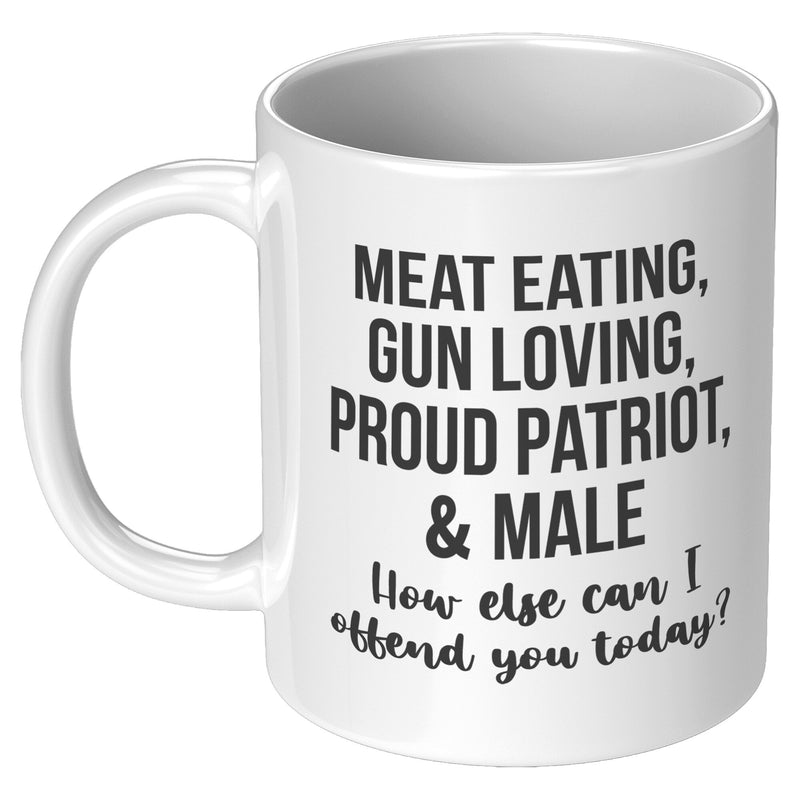 Meat-Eating Gunloving Patriot Mug
