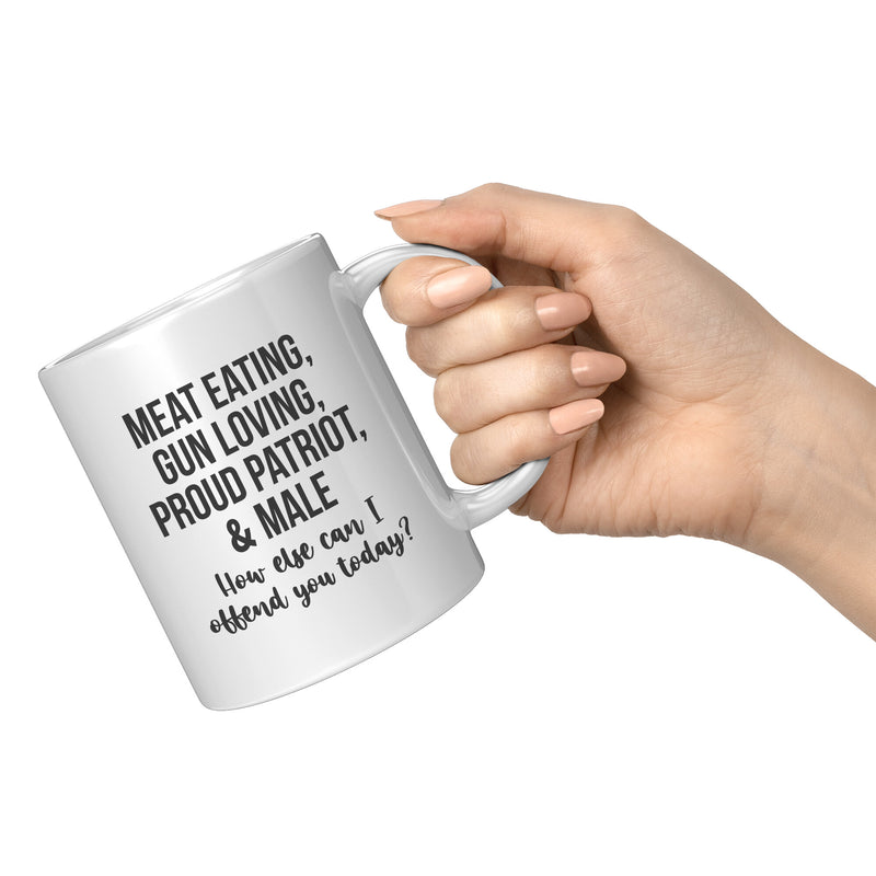 Meat-Eating Gunloving Patriot Mug