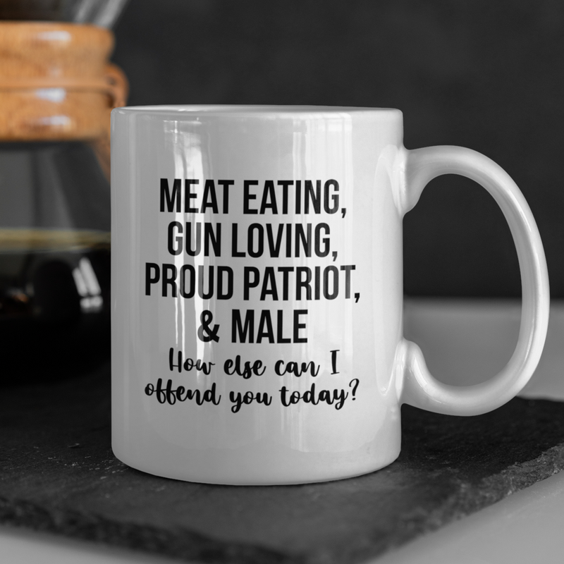 Meat-Eating Gunloving Patriot Mug