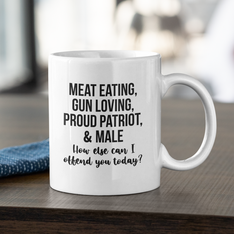Meat-Eating Gunloving Patriot Mug