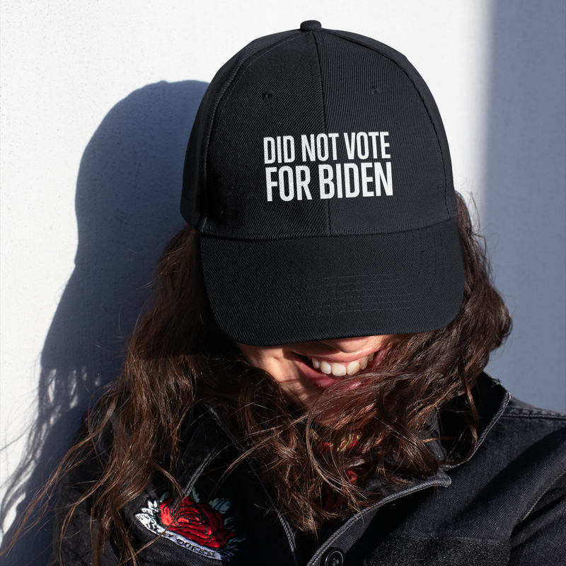 Did Not Vote For Biden Hat