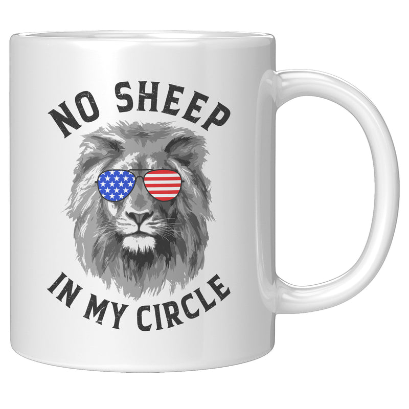 No Sheep In My Circle Mug