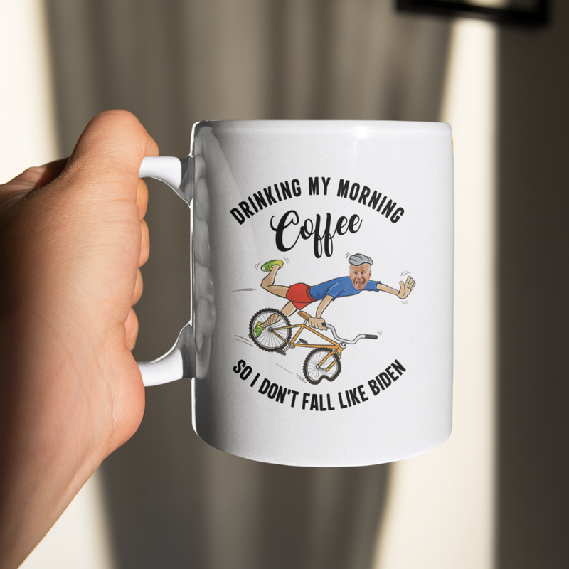 Drinking My Morning Coffee So I Don't Fall Mug